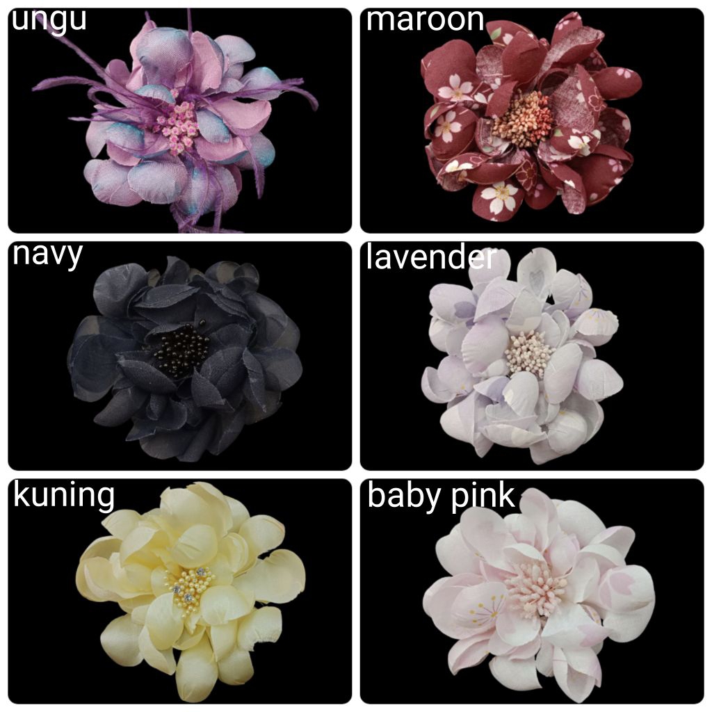 Korsase Gaun, Bunga Corsage Bahu, Korsase Rambut/ bunga korsase /Bunga Bros / aksesoris bunga gaun/k