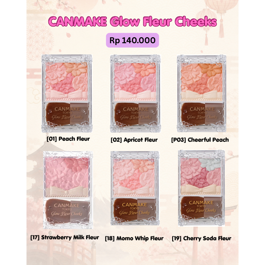 CANMAKE Glow Fleur Cheeks