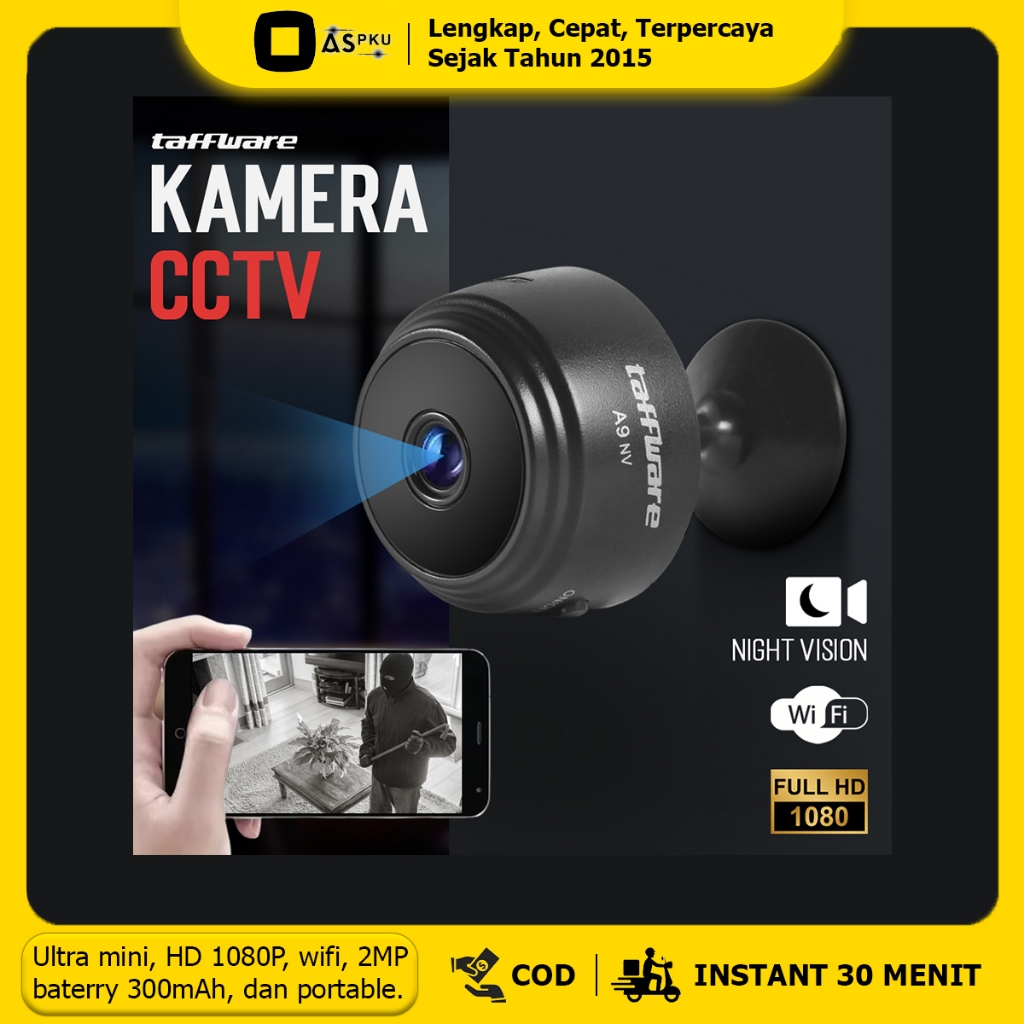 CCTV Spy Ultra Mini Portable  Kamera pengintai / Penjahat / Perampok / Maling / Camera / Kamera /