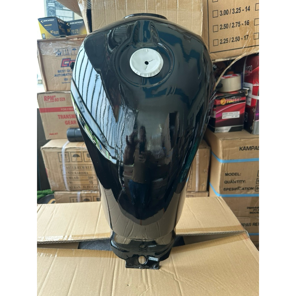 TANGKI TENGKI BENSIN HONDA TIGER NEW / TIGER REVO BERKUALITAS HITAM