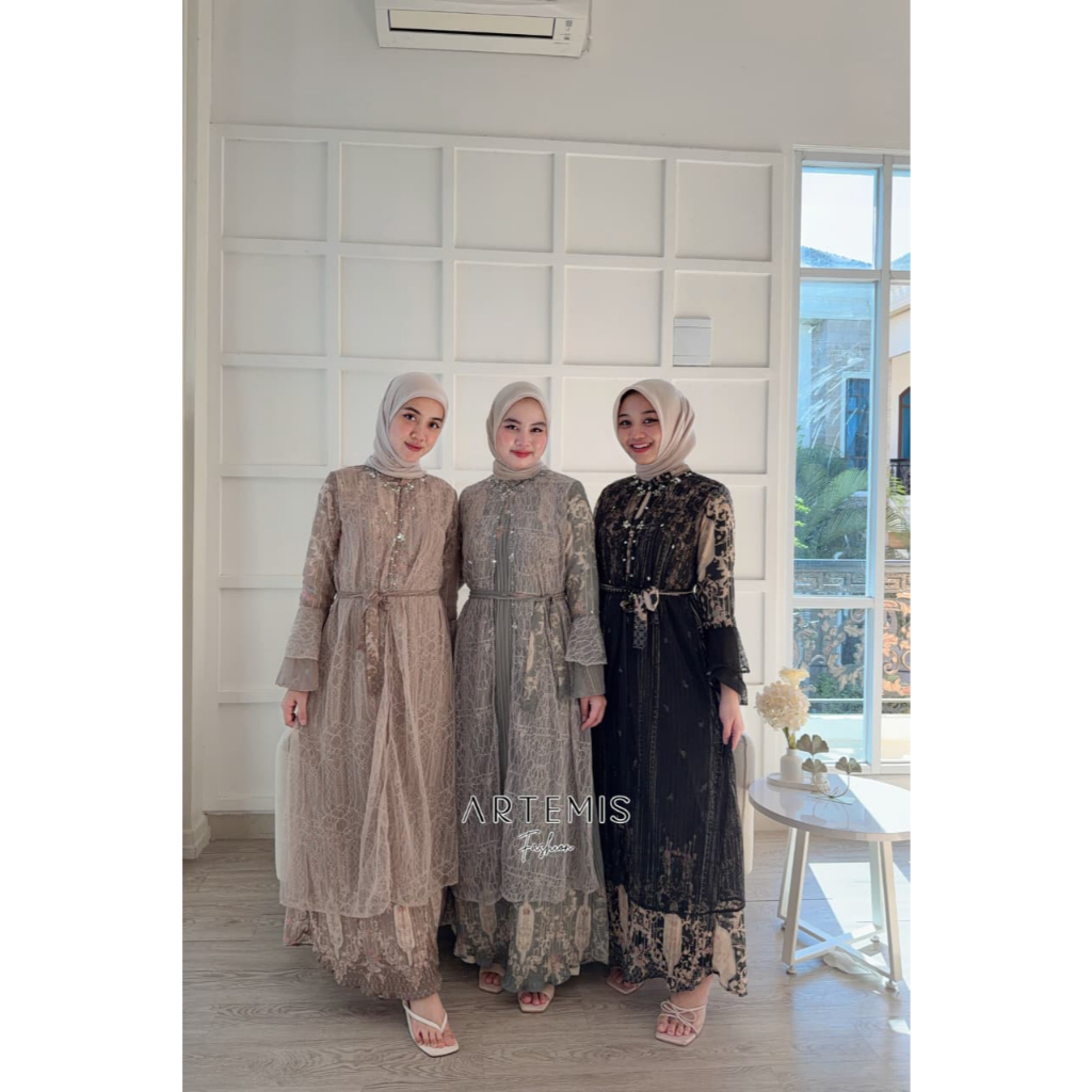 Artemis Fashion - TAVISHA MAXI DRESS GAMIS CERUTY