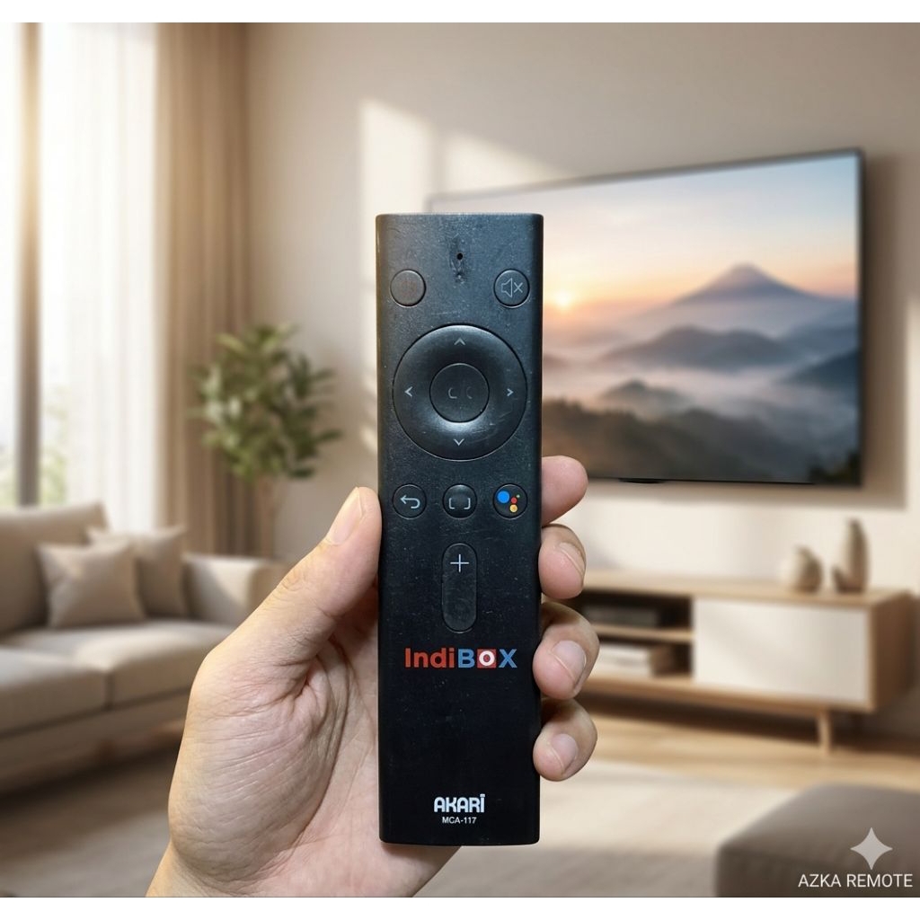 REMOTE REMOT STB TV BOX AKARI INDIBOX ORIGINAL ASLI DEVI