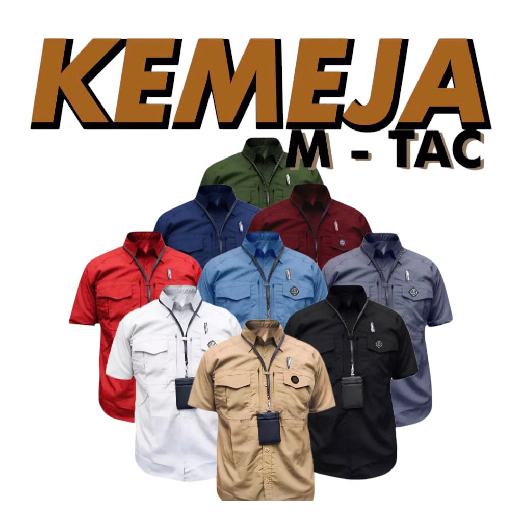 kemeja tactical lapangan mtac pendek || kemeja MTAC pendek || kemeja tactical oudoor lengan pendek