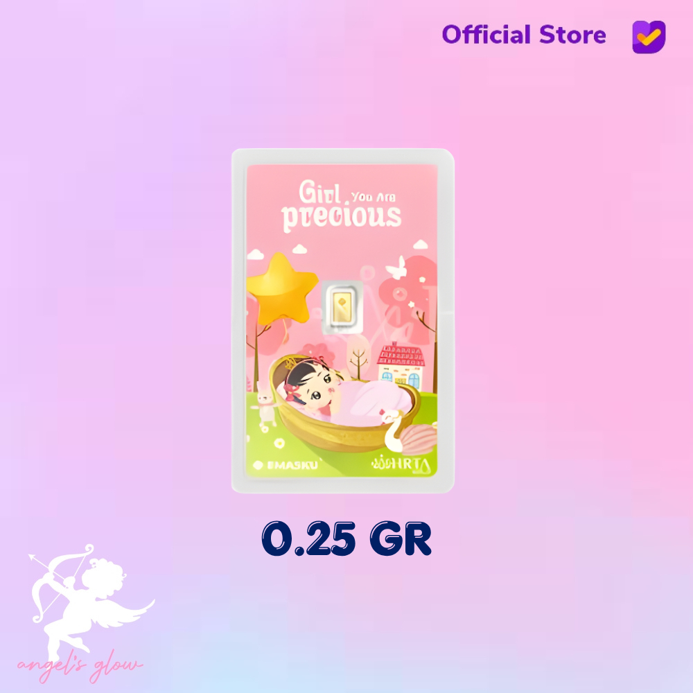 Micro Gold Logam Mulia Emasku Baby Girl Series 0.25 GRAM