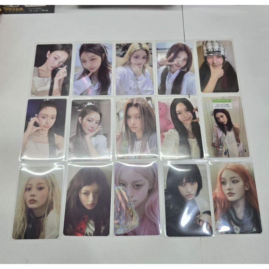 photocard illit yunah iroha moka wonhee minju photocard kpop