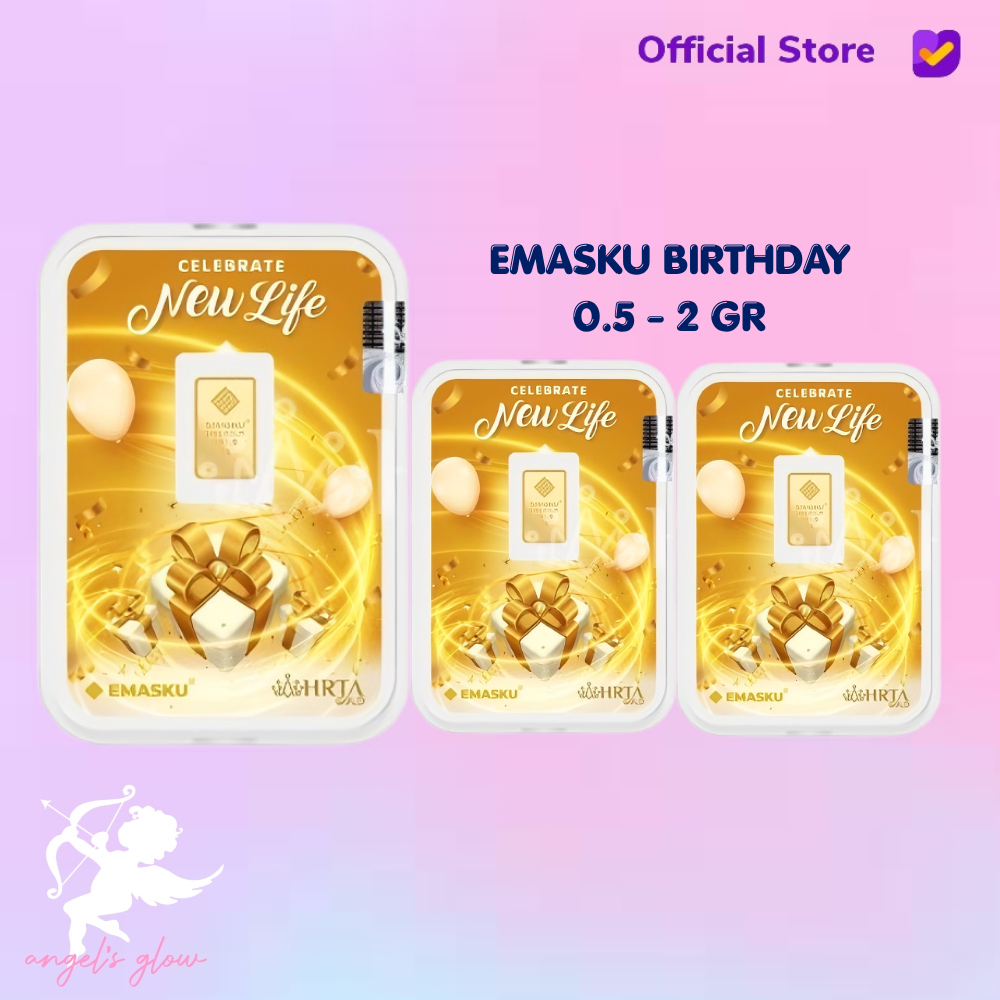 Logam Mulia Emasku Birthday Series - 0.5 - 2 Gram