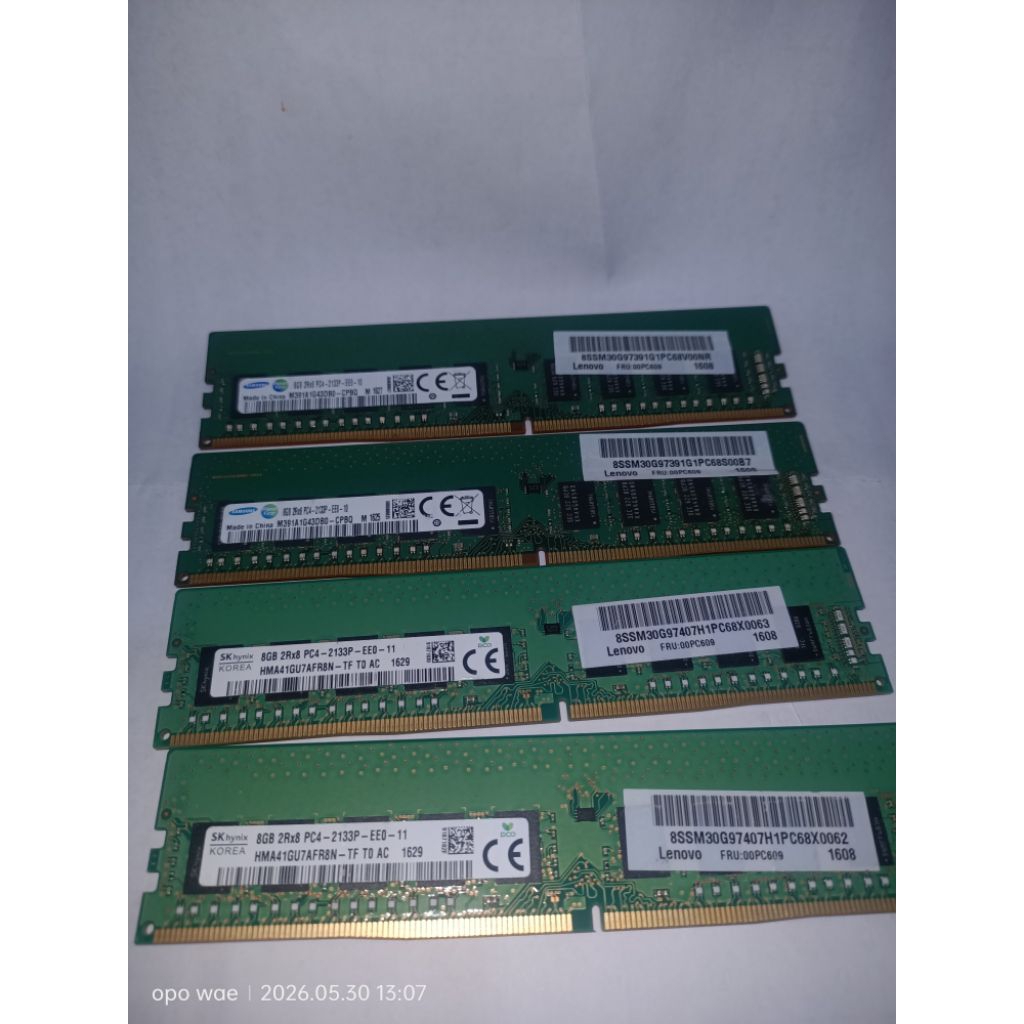 Ram server Unbuffer  Ddr4 8gb