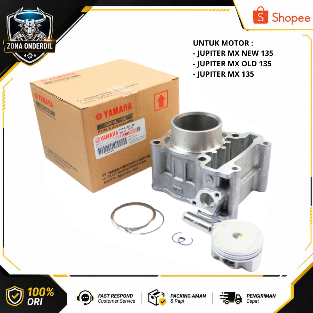Blok Seher jupiter mx 135 new - blok jupiter mx old  5YP - 5OC Original zonaonderdil