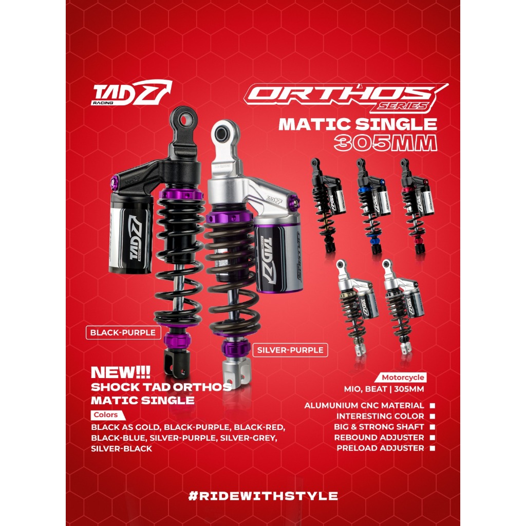 SHOCK TAD ORTHOS MATIC SINGLE 305 MM / 330 MM