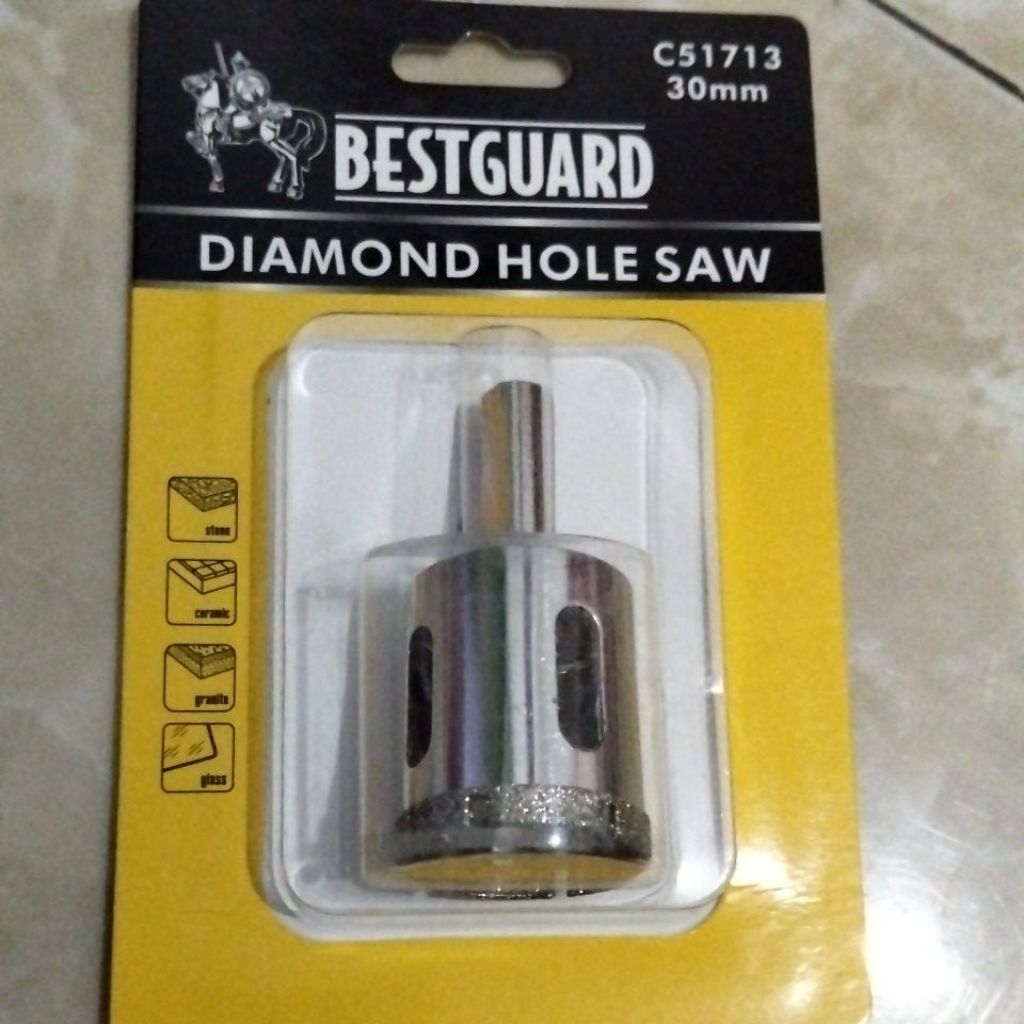 Mata Bor Kaca / Keramik ~ Pelubang Keramik/ Kaca 30mm