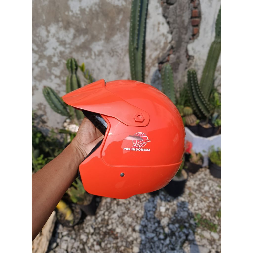 •Helm NS-X Edisi Pos Indonesia Vintage Jadul•