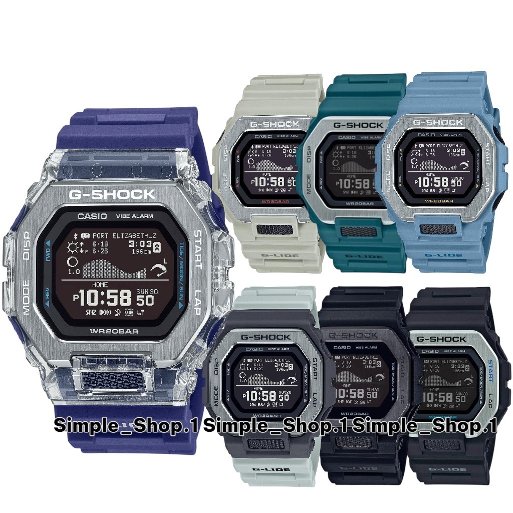 Original 100% Step Tracker Bluetooth Casio G-SHOCK GBX-100 GBX-100S GBX-100TT GBX100NS Jam Tangan Pr