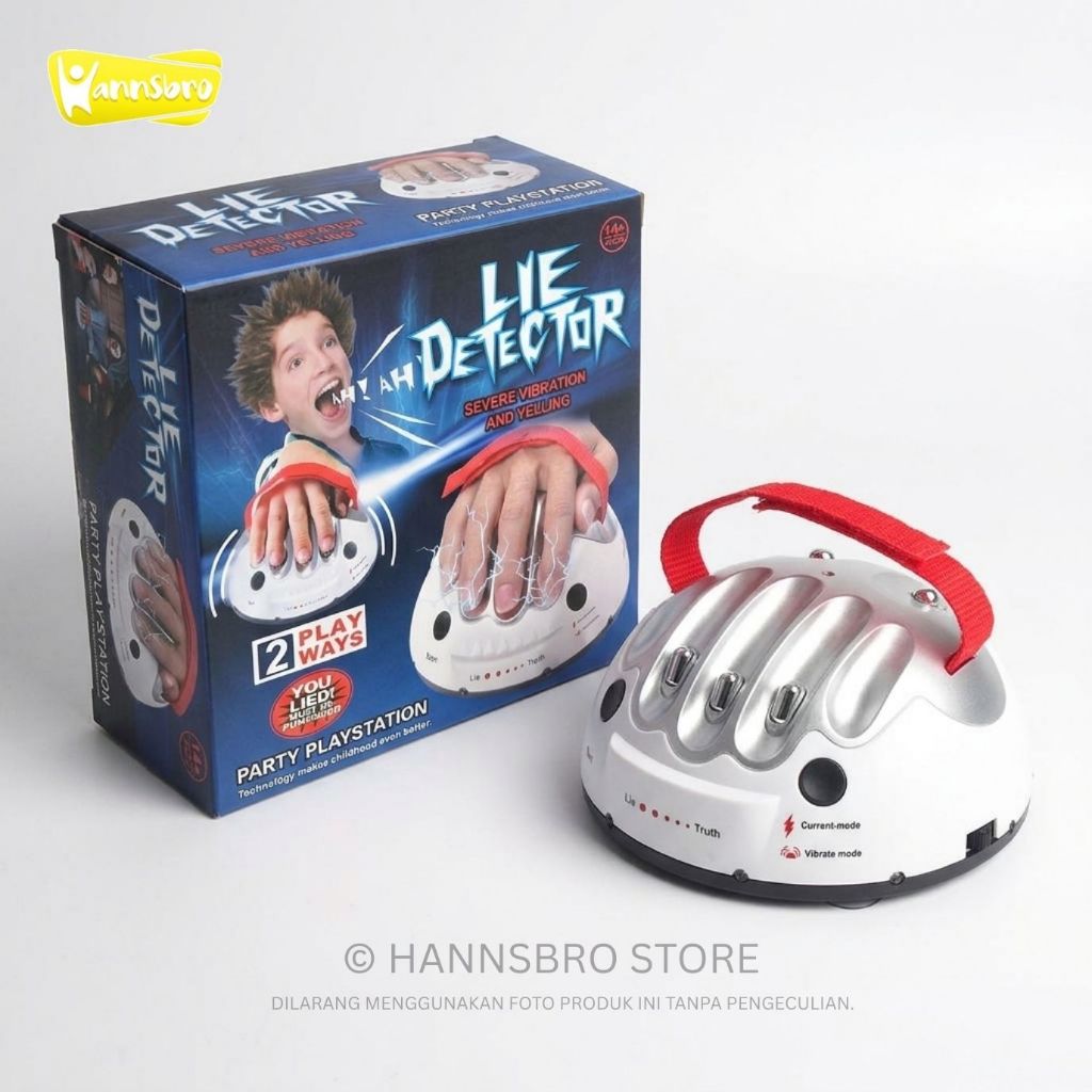 New Shocking Lie Detector Truth or Dare Game, Shocking Electric Detector Level 2, Mainan Pendeteksi 