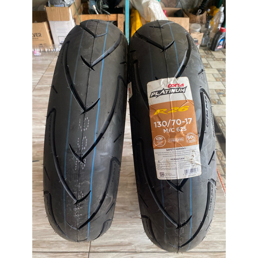 Ban Motor Corsa 130/70 ring 17 R26 Tubeless
