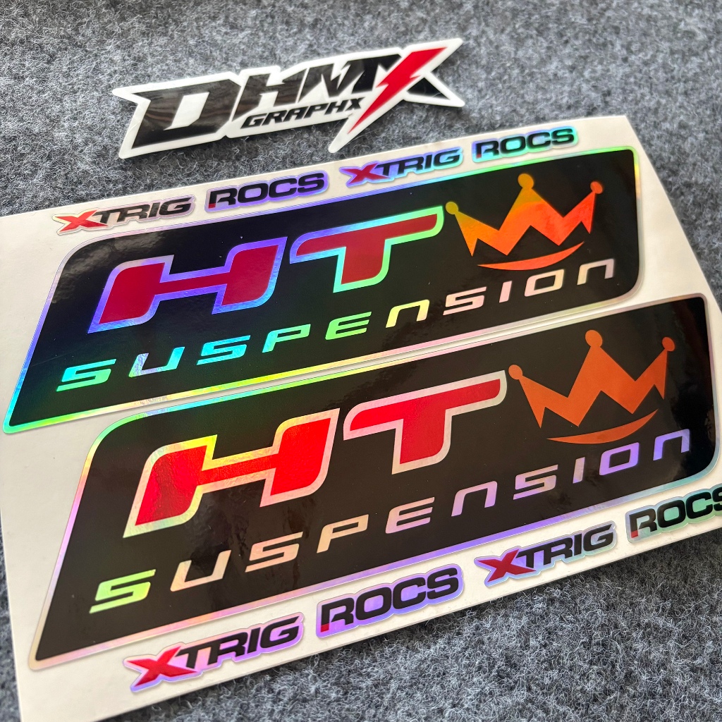 Sticker Usd HT HOLOGRAM REAL JUMP EXPEDITION WR KLX CRF KTM KX GORDON