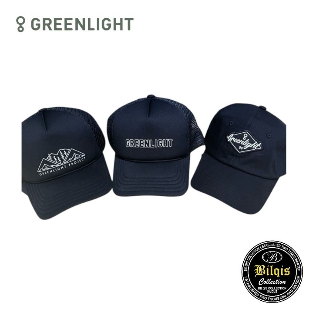 topi greenlight pria terbaru original