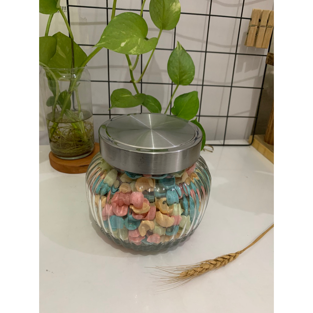 TOPLES KACA BULAT LABU / TOPLES ESTETIK KEDAP (tpf5sl)