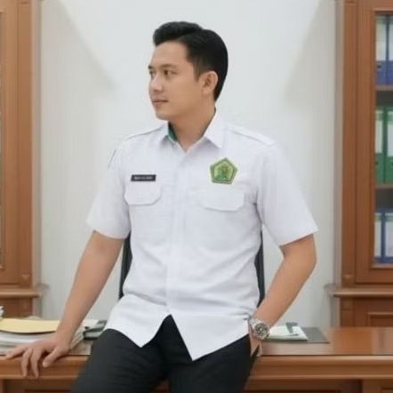 PDH SERAGAM KEMENAG  BAJU LENGAN PENDEK PRIA