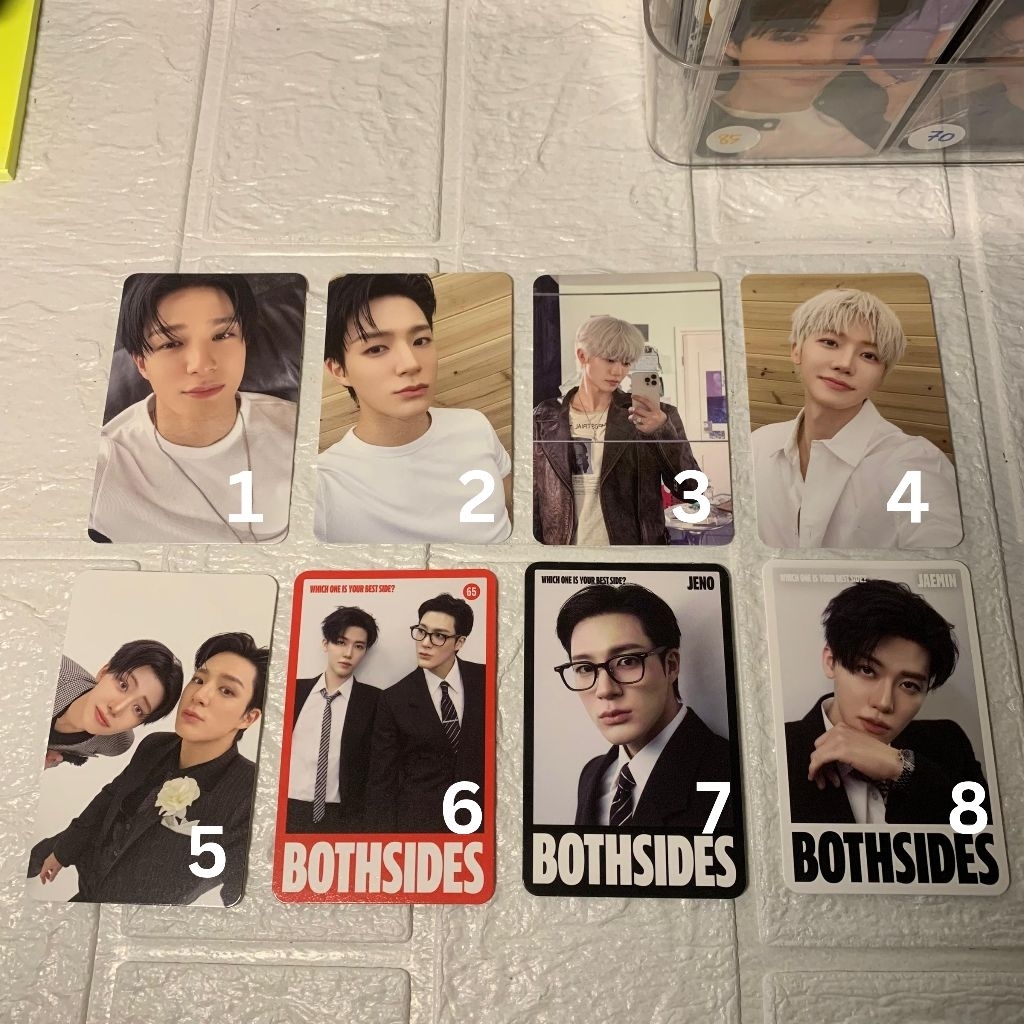 PC TC BOTHSIDES JNJM Jeno Jaemin Kalung Ngantuk Polri Mirror Unit Konsep Nomin