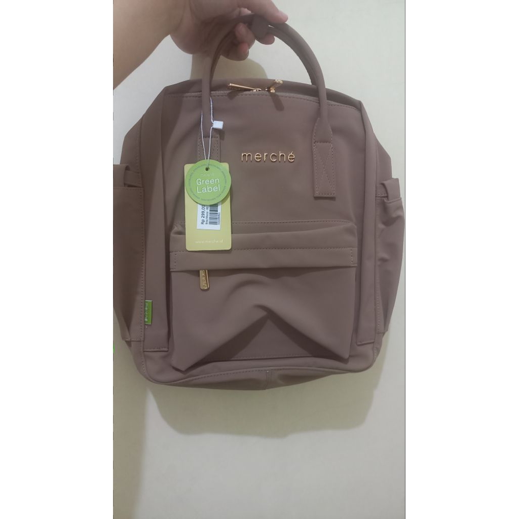 Merch Warna Mocca backpack