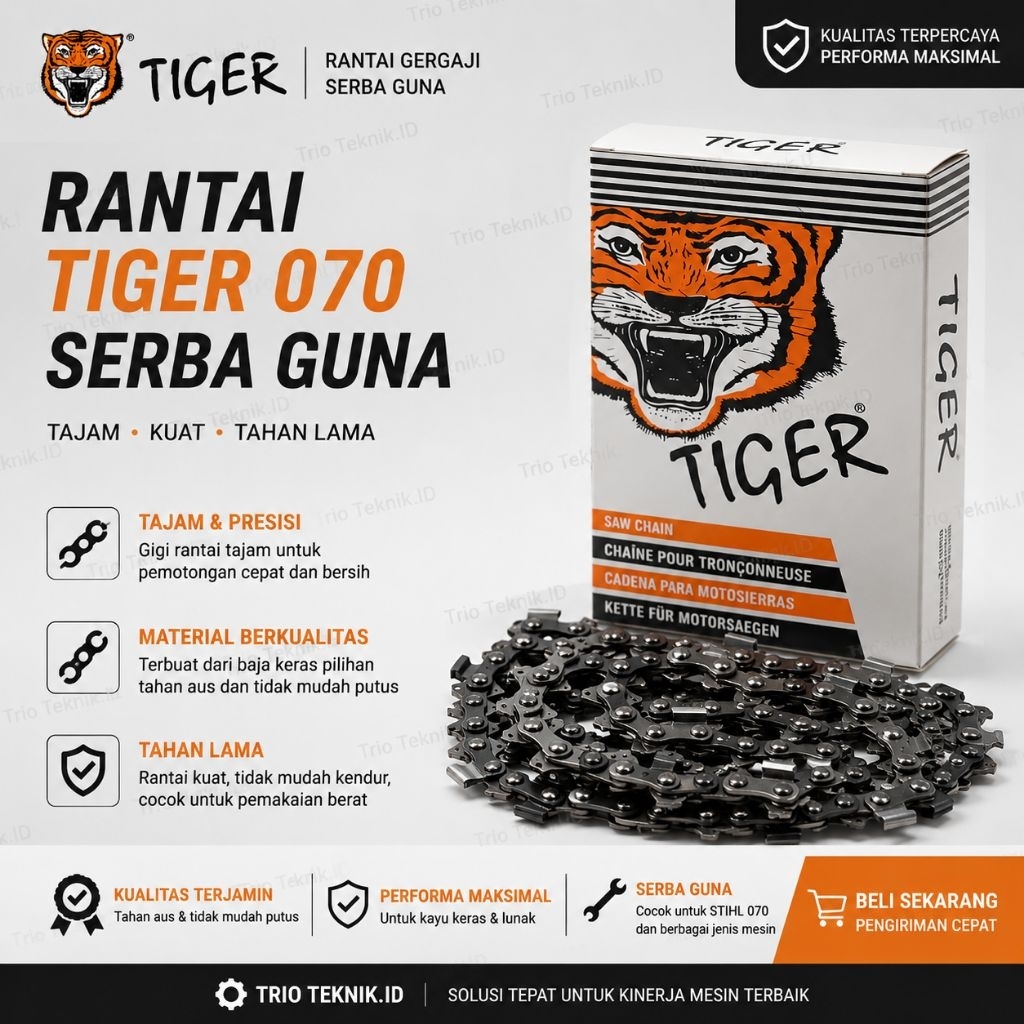 rantai tiger 070 36 inch rantai belah chiansiaw besar 070