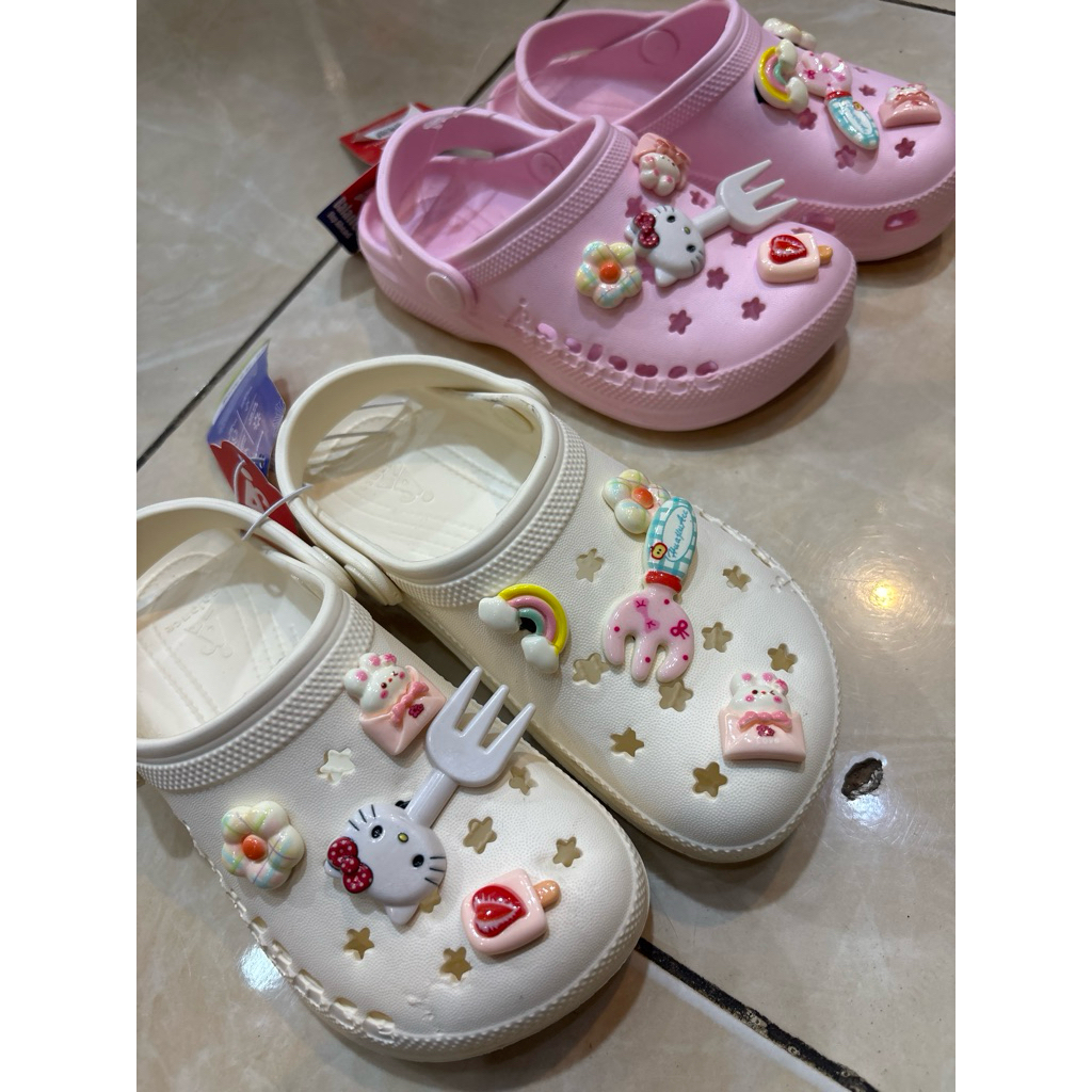sandal baim anak/crocs anak/sandal kekinian