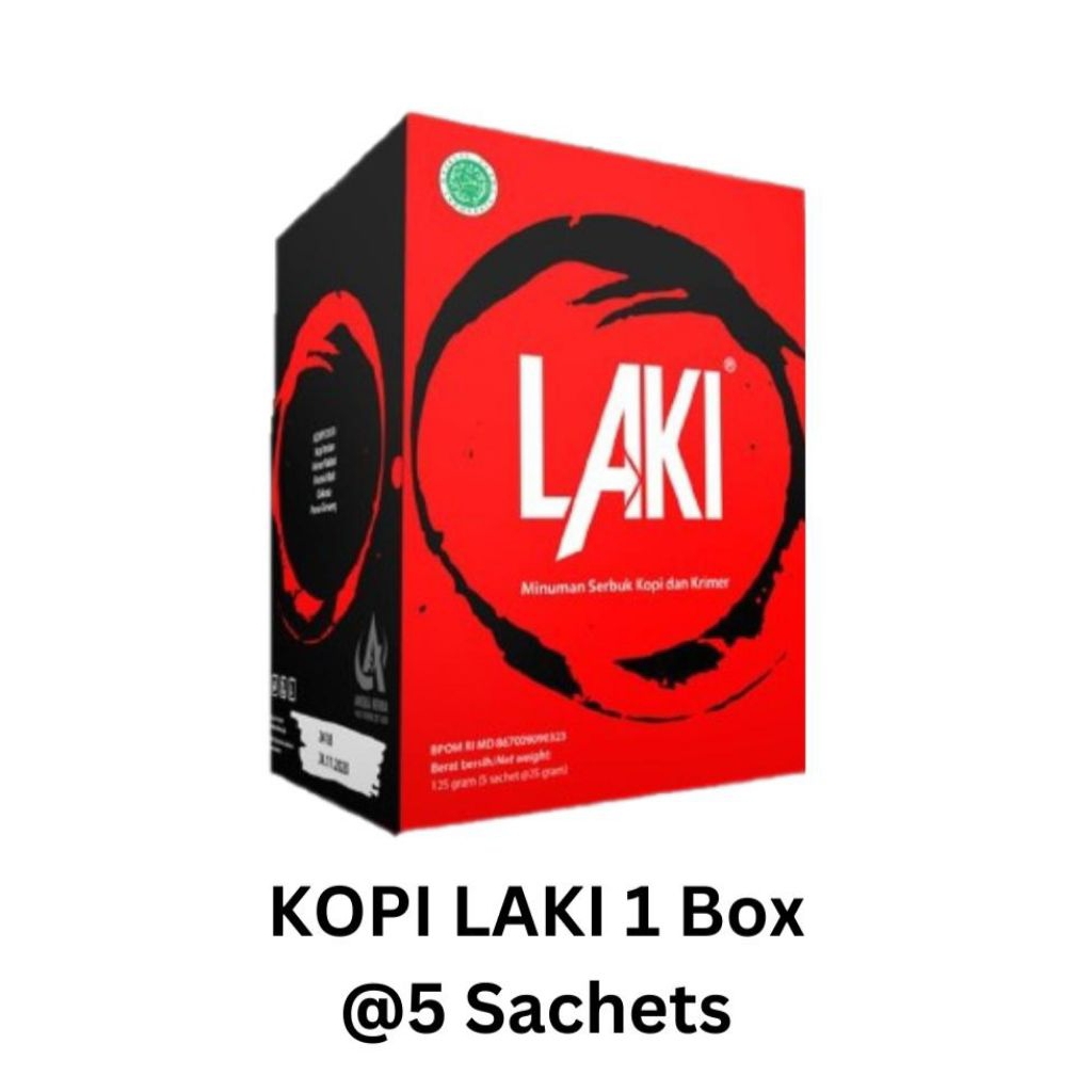 Kopi laki 1 Box 5 Sachets