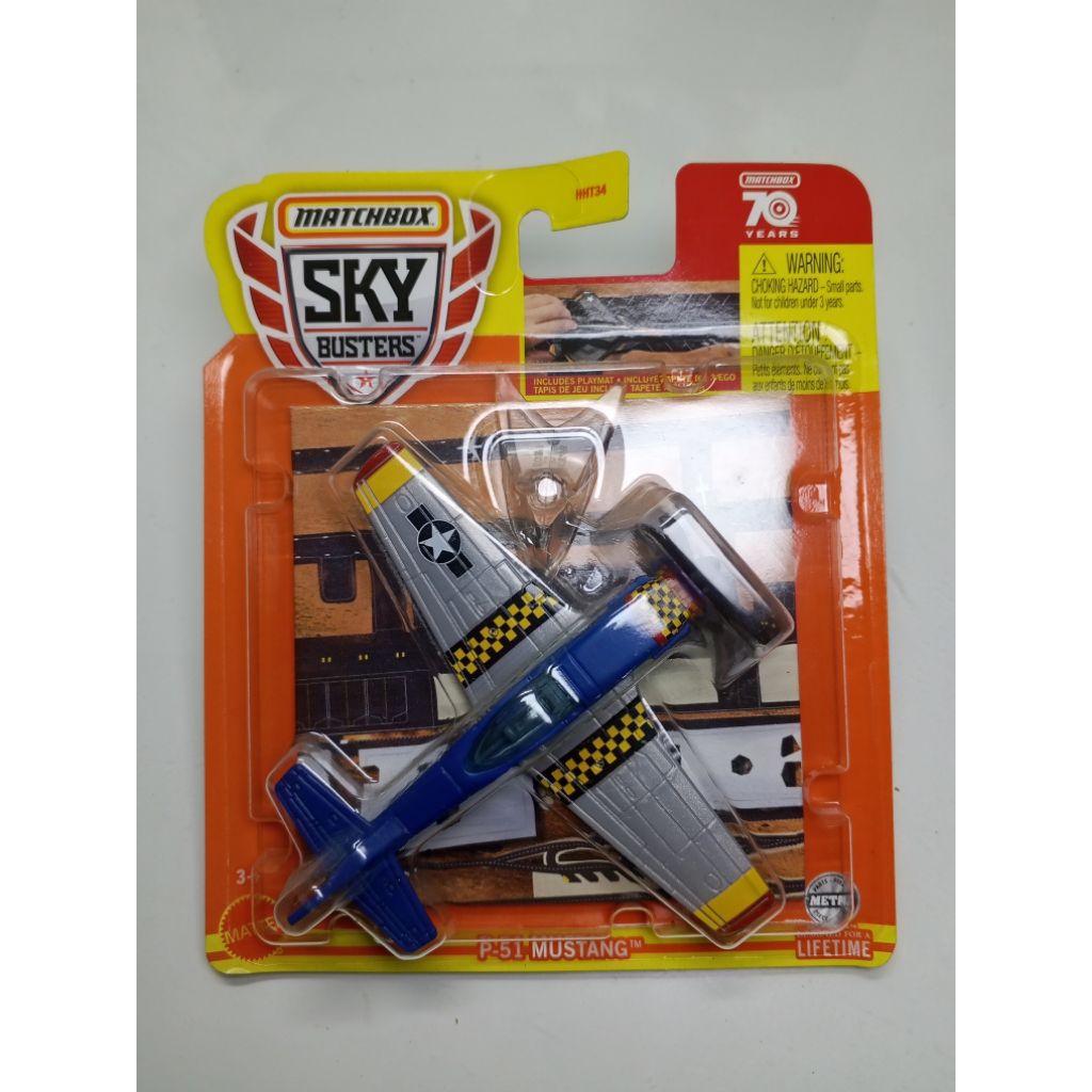 Matchbox sky busters p-51 mustang
