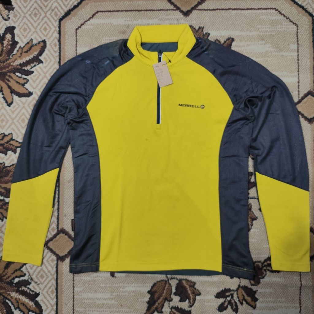 BASELAYER MERRELL LENGAN PANJANG BAJU HIKING BAJU OUTDOOR KAOS LARI KAOS RUNNING