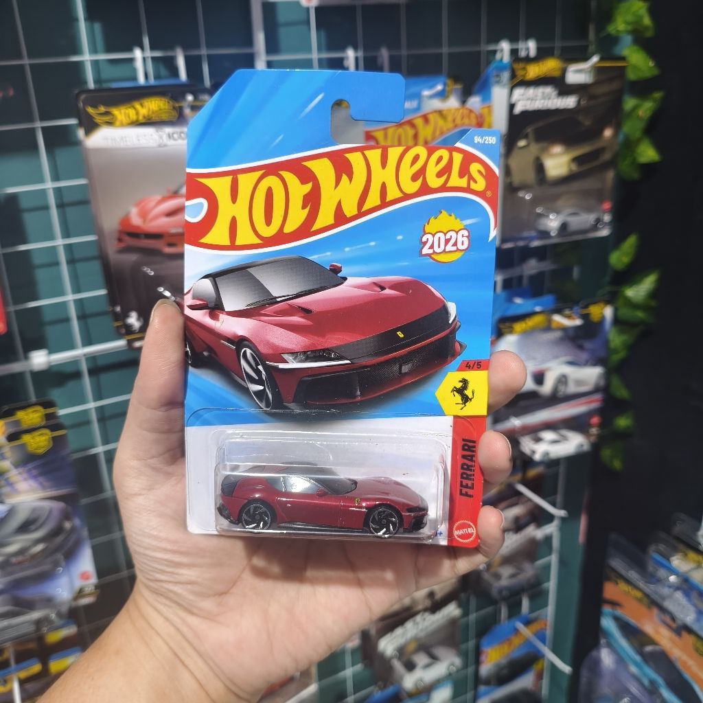 [Hot Item] Hot Wheels HotWheels Regular Reguler Ferarri 12Cilindri