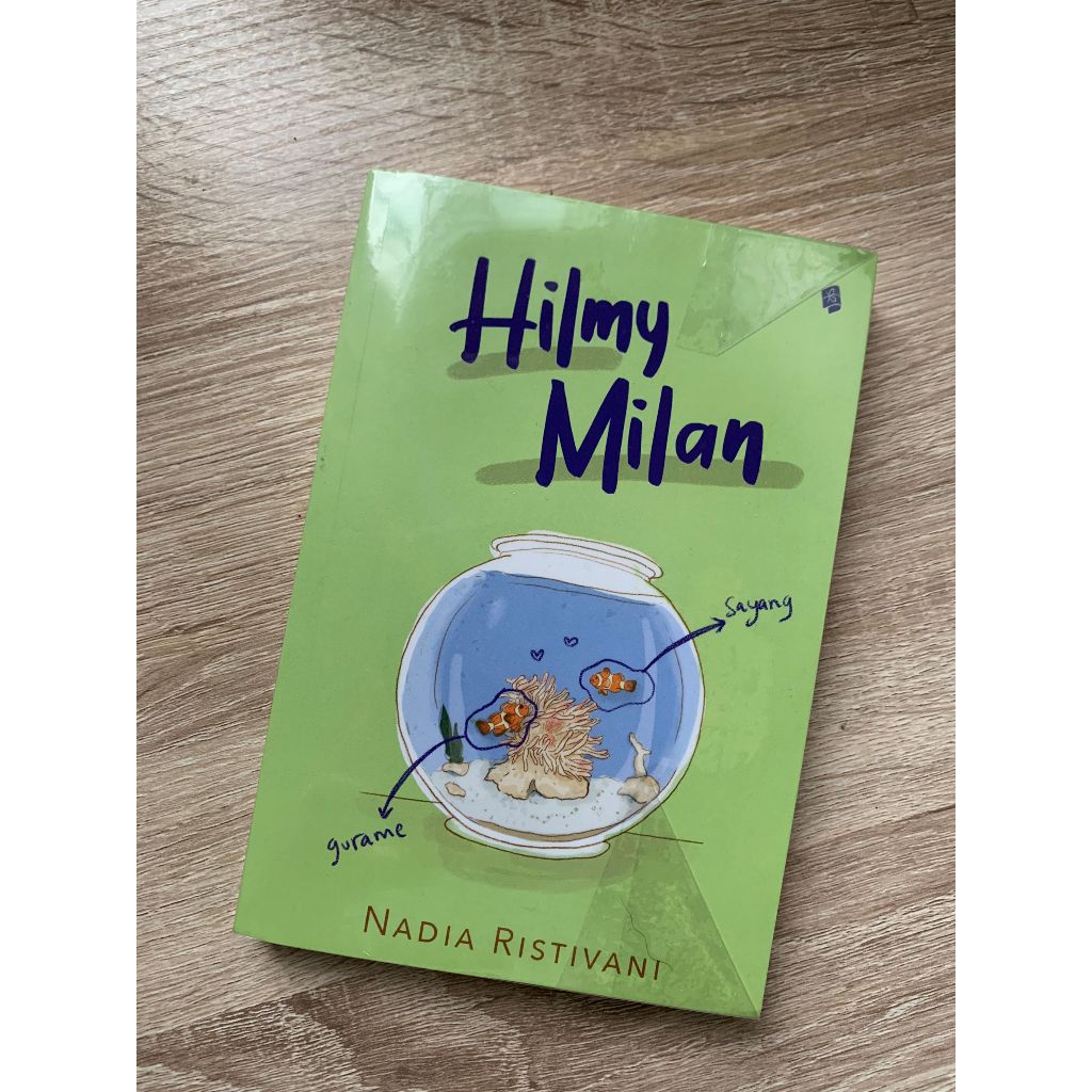 Novel Hilmy Milan - Nadia Ristivani (Preloved)