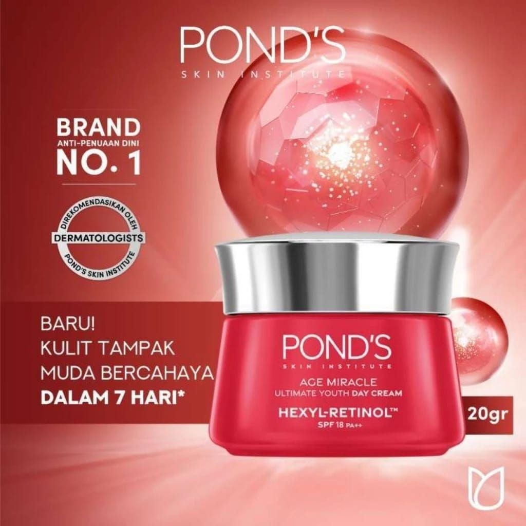 Ponds Age Miracle Ultimate Youth Night Cream & Day Cream 20gr & 9gr