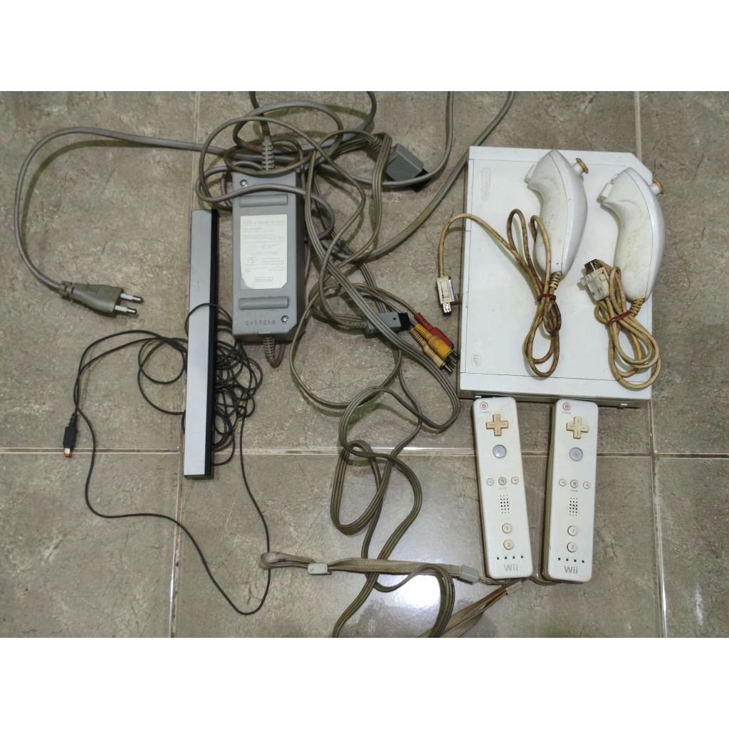 Nintendo Wii Fullset unit second ok
