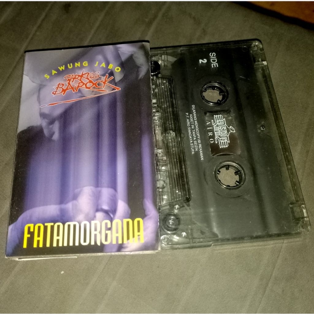 kaset pita:Sawung jabo,sirkus barock-Fatamorgana