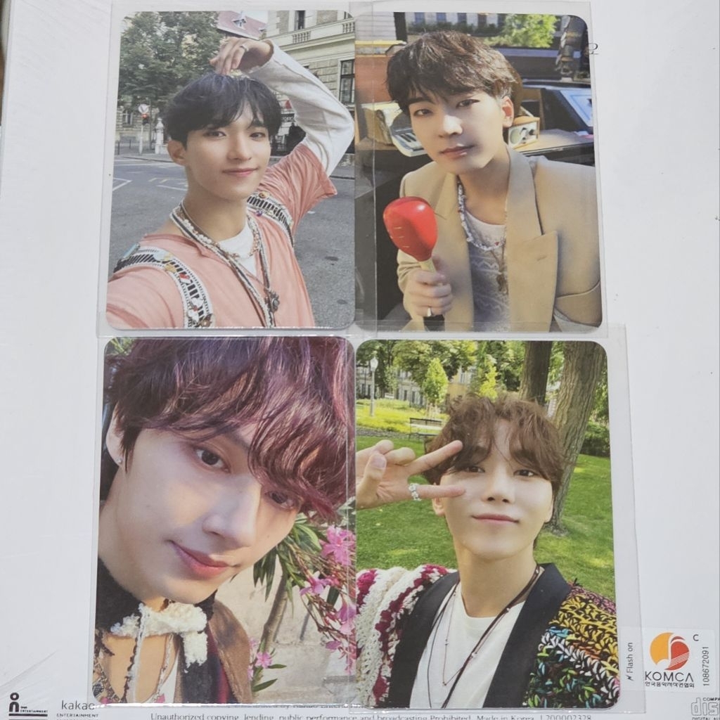 [READY] LD Kpopmerch Seventeen Heaven Seungkwan DK Jun Wonwoo Dokyeom Photocard PC Lucky Draw Offici