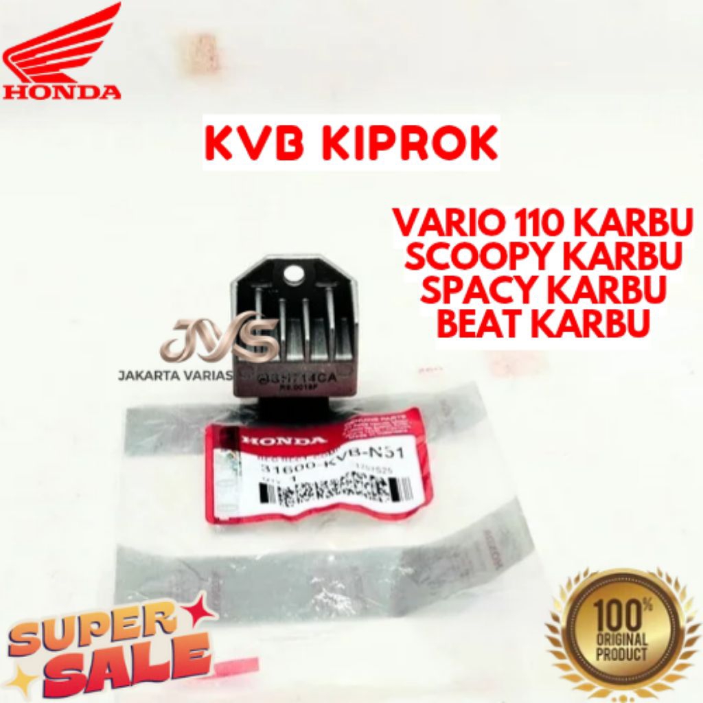 KIPROK KODE KVB, KIPROK VARIO 110 KARBU, KIPROK SCOOPY KARBU, KIPROK SPACY KARBU, KIPROK BEAT KARBU