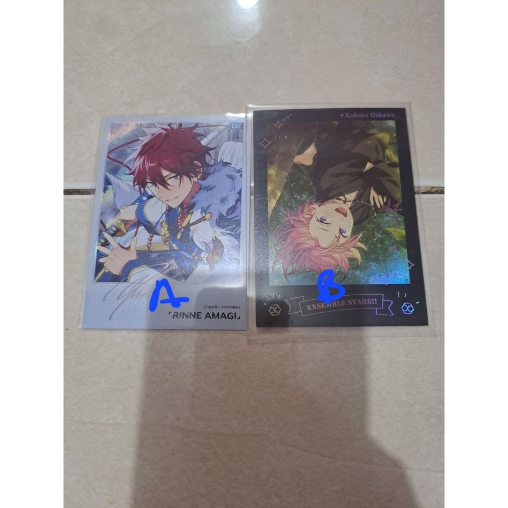 [BACA DESKRIPSI] various polaroid ensemble stars enstars crazyb rinne amagi kohaku oukawa