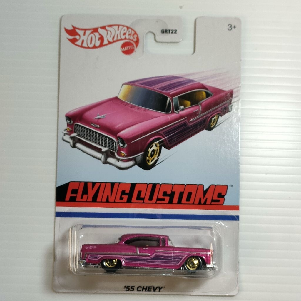 Hot Wheels Flying Customs Chevy Pink