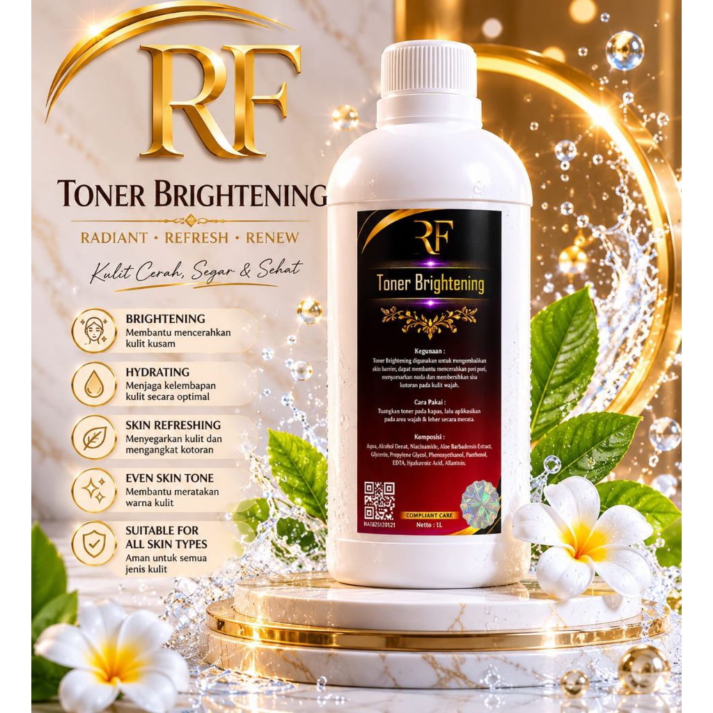 TONER BRIGHTENING 1LITER BPOM