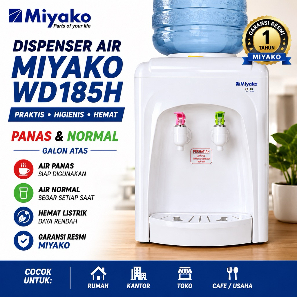Dispenser Miyako Dispenser Air Miyako WD185H WD 185