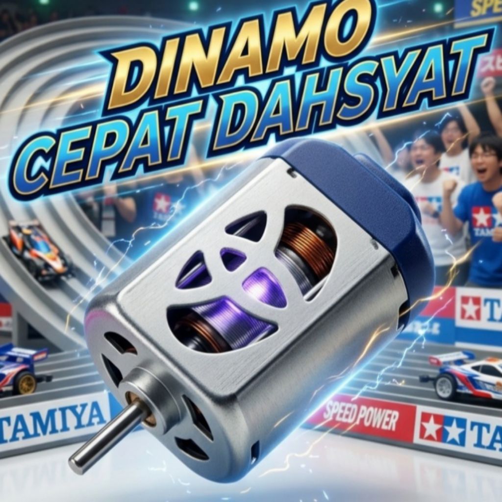 DINAMO KILIKAN SETAN SUPER CEPAT sudah di break in TAMIYA MINI 4 WD (TOP SPEED LEBIH DARI 99 KM/JAM)