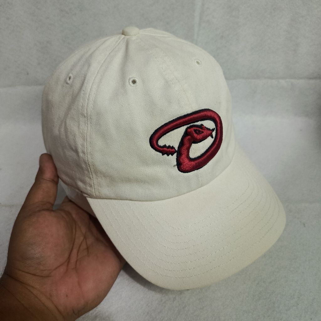 Topi Baseball 47 Brand MLB Arizona Diamondbacks Off-White Original Size Large
