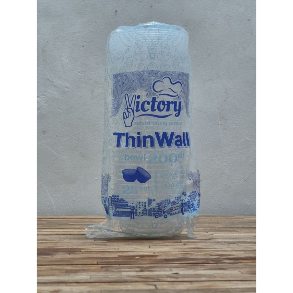 thinwall 200ml victory bulat / round