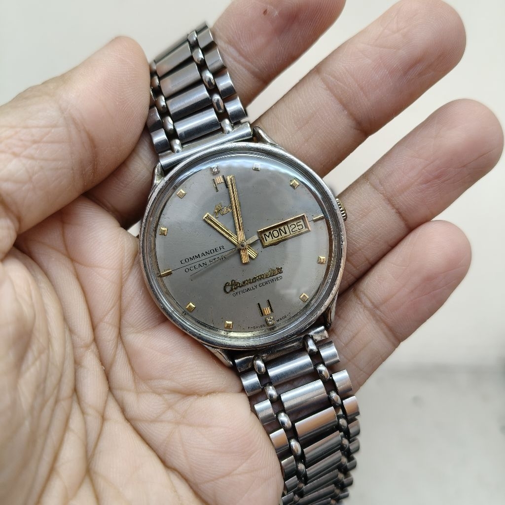 Mido Commander vintage second Cowo cal. 2836