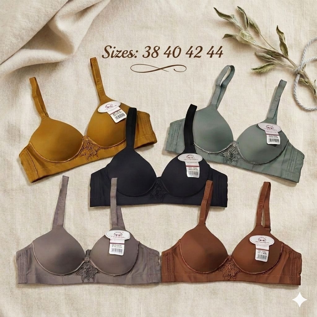 3 / 1 PCS Bh Bra Push Up Busa 2033 Guini Dewasa Remaja Cup B Size 38 40 42 44 Berkualitas