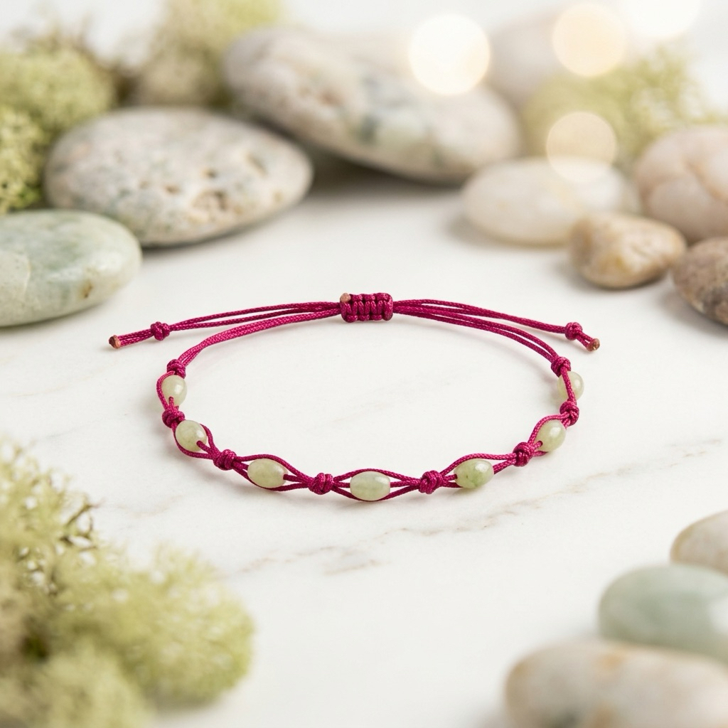 gelang tali giok | gelang giok macrame | gelang giok cantik wanita | gelang wanita cantik | gelang g
