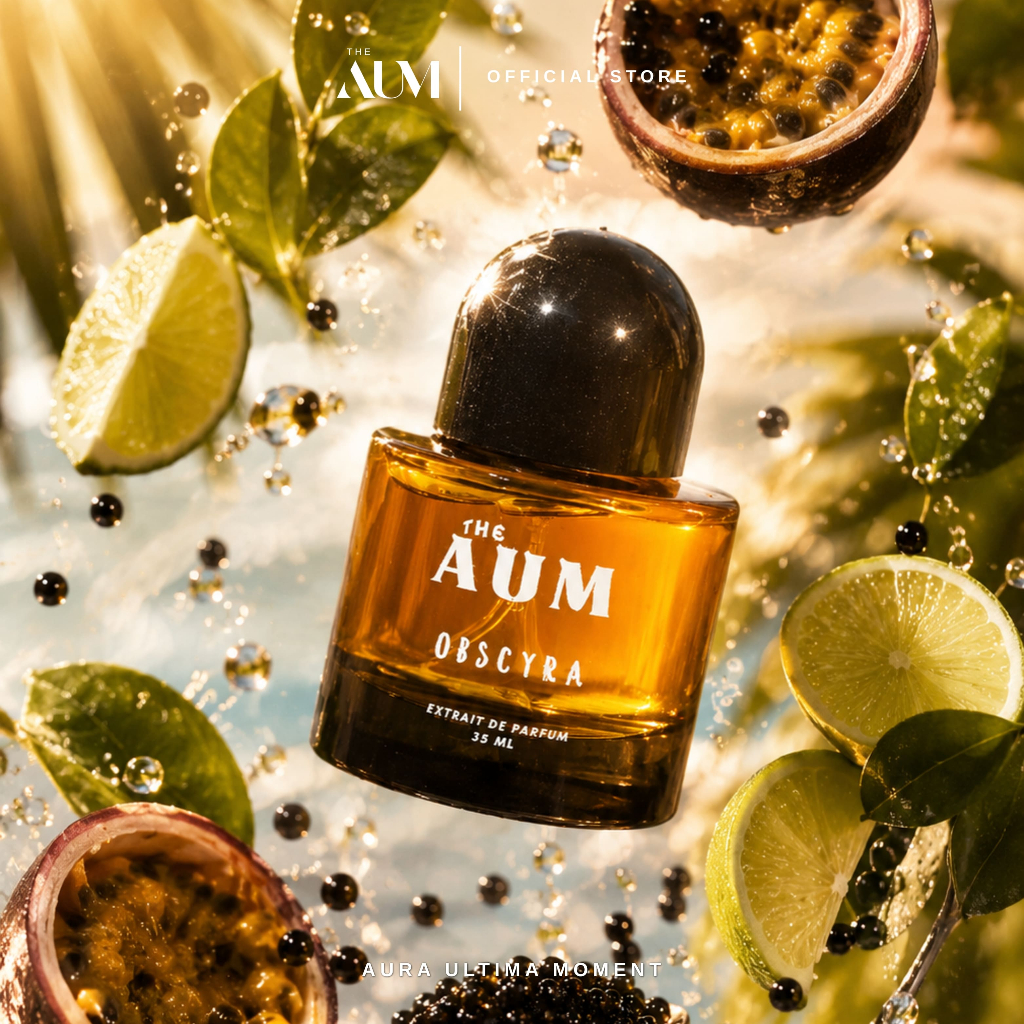 THE AUM OBSCYRA Extrait De Parfum | Parfum Unisex Wangi Tahan Lama Premium | Long Lasting | Unisex F