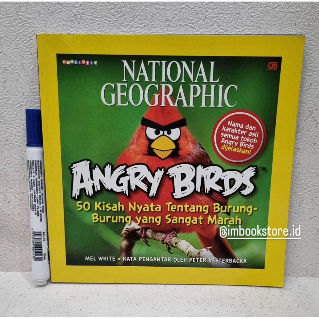 [PRELOVED] National geographic : angry birds
