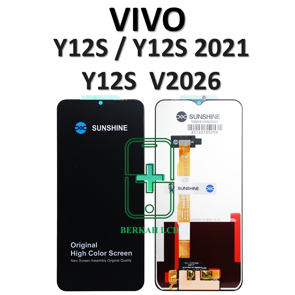 LCD TOUCHSCREEN VIVO Y12S  / Y12S 2021 / Y12S V2026 ORIGINAL 100%