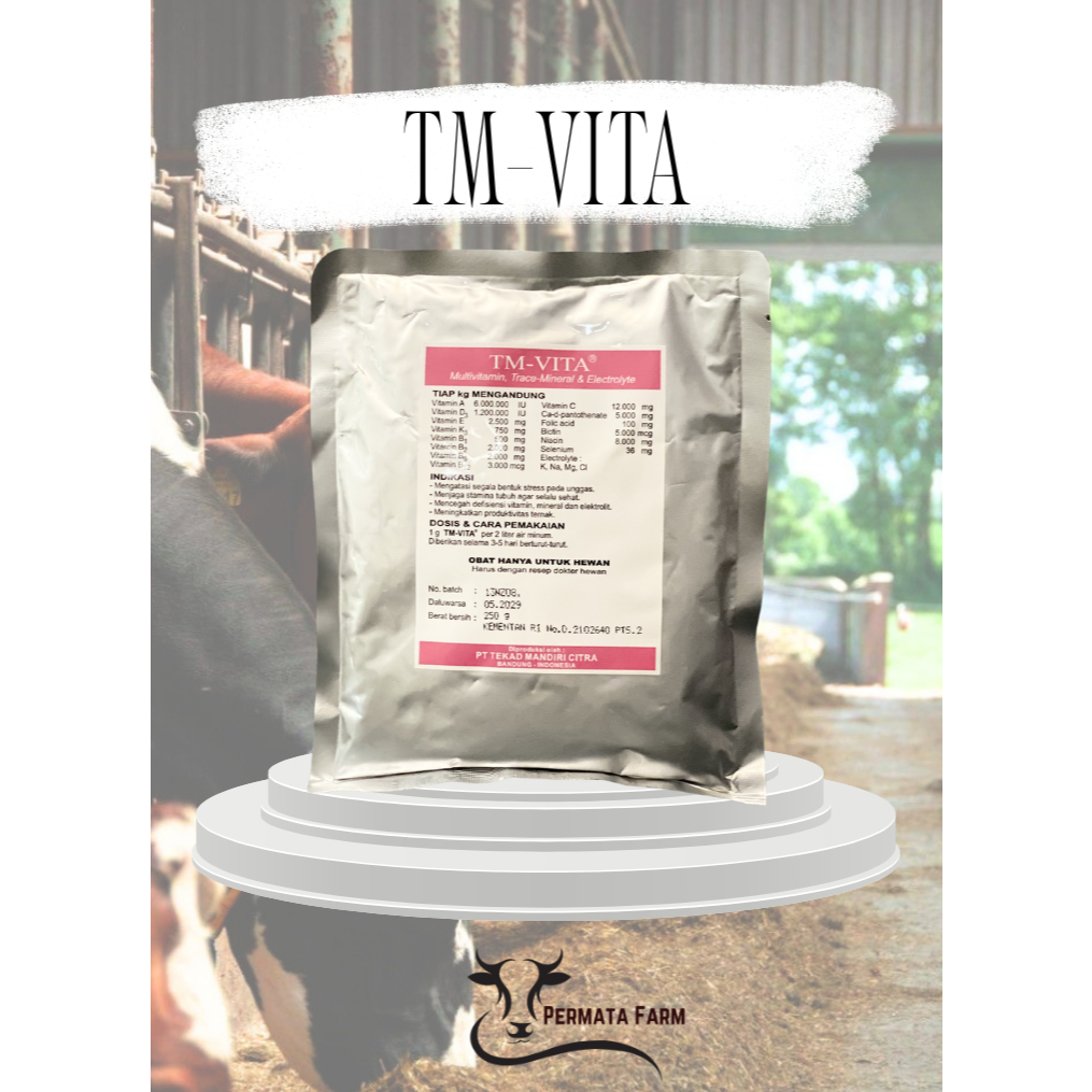 TM-VITA suplemen kombinasi vitamin ternak